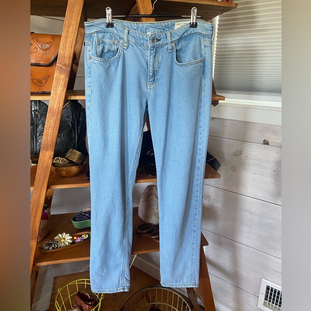 Rag & Bone Dre Low-Rise Boyfriend Jeans size 26